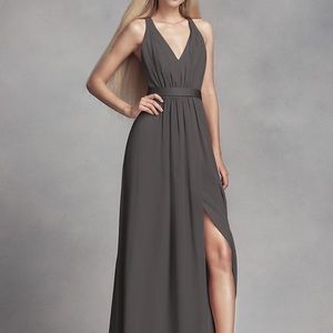 Grey Bridesmaid Dress